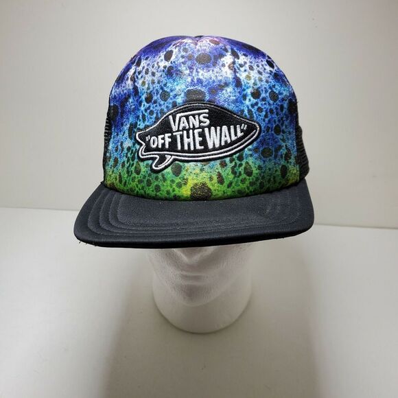 Vans Off The Wall‎ Cosmic Snapback Mesh Hat Adult Cap Galaxy - Picture 1 of 5